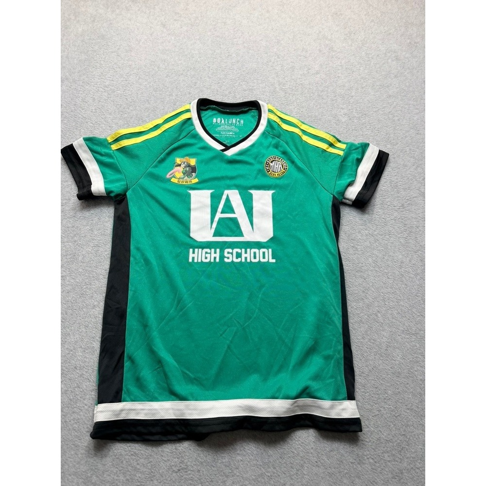 BoxLunch My Hero Academia UA High School Green Athletic Jersey Kids Anime Shirt